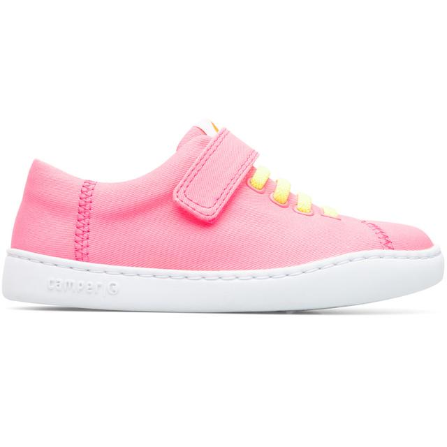 CAMPER Peu Touring - Smart casual shoes for Girls - Pink, size 10, Cotton fabric