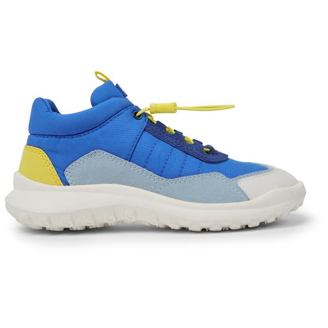 CAMPER CRCLR - Sneakers for Girls - Blue,Yellow,White, size 10.5, Cotton fabric