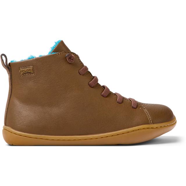 CAMPER Peu - Bottes pour Filles - Marron, taille 33, Cuir lisse
