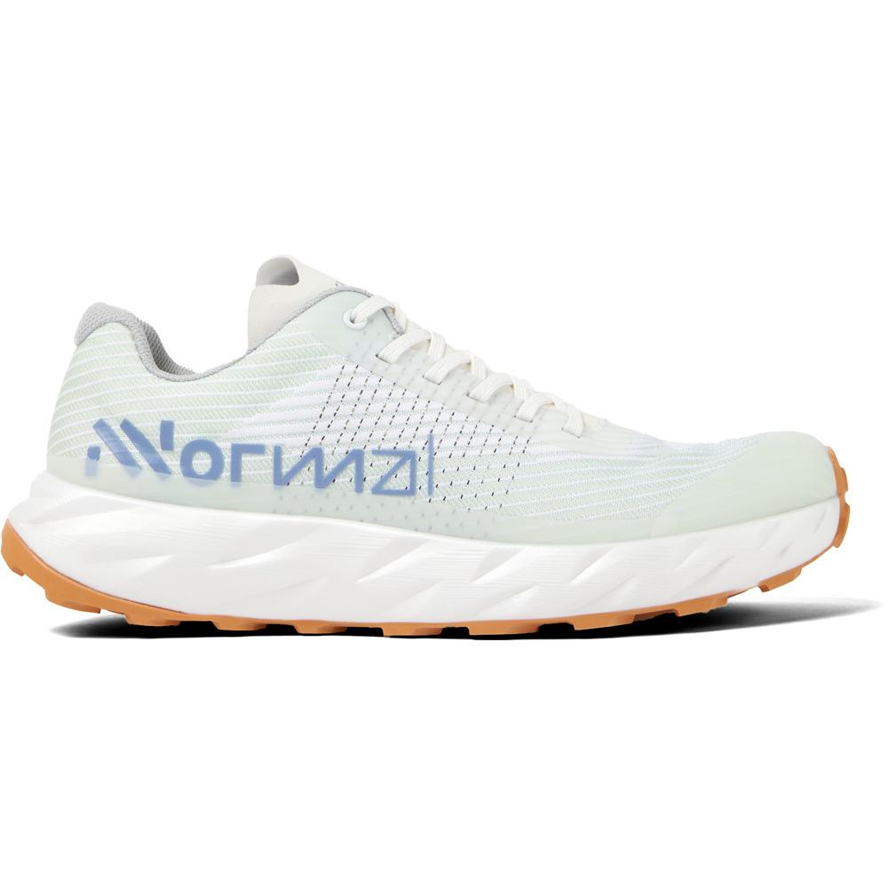 NNORMAL Kjerag 01 Green/White - Unisex &nbsp; - Vert, taille 43 1/3, Tissu en coton