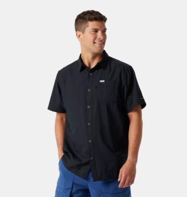 Columbia Men's PFG Slack Tide Camp Shirt - S - Black  Black