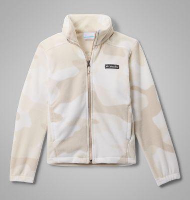 Columbia Boys' Castle Dale Printed Full Zip Fleece - XL -  Dark