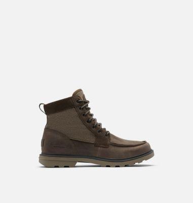 SOREL Men's Carson Moc Boot - Waterproof Leather Style