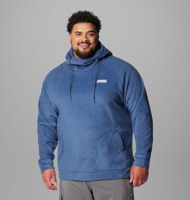 Columbia Men's Hunterdon II Fleece Hoodie - Big - 4X - Blue  Dark