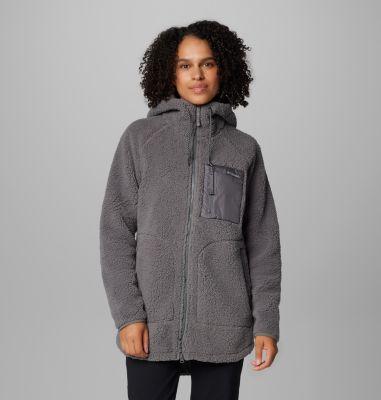Columbia Women's Winter Warmth Full Zip Hoodie - L - Grey  City