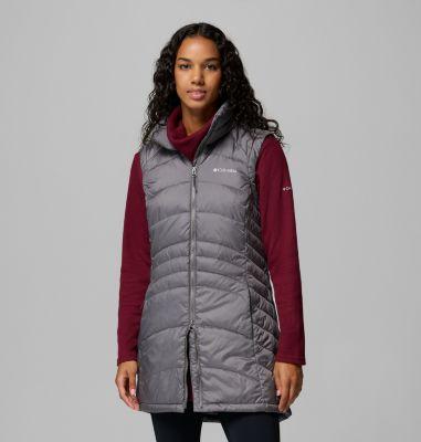 Columbia Women's Karis Gale Long Vest - XL - Grey  City Grey