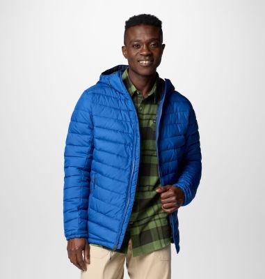 Columbia Men's Slope Edge II Hooded Jacket - Tall - 4XT - Blue