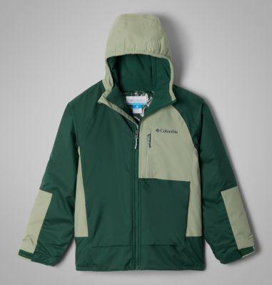 Columbia Boys' Snow Problem Jacket - XL - Green  Rain Forest,