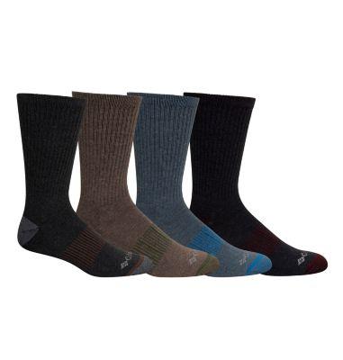 Columbia Moisture Control Medium Weight Ribbed Crew Socks - 4