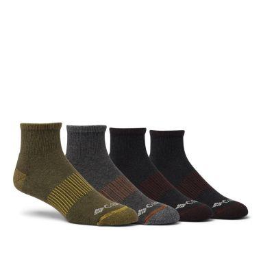 Columbia Men's Heather Rib Quarter Socks - 4 Pack-