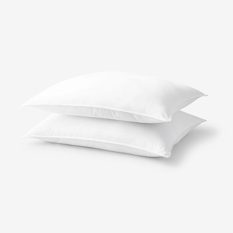 Down-Free™ 2-Pack Pillows - White, Size King, Down Alternative | The Company Store