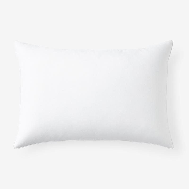 Down Alternative Lumbar Pillow Insert - 16 in. x 24 in. - White, Size 16 x 24Lumbar | The Company Store