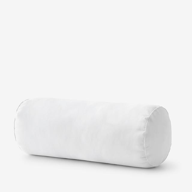 Down Alternative Bolster Pillow Insert, 8 in. x 20 in. - White, Size 8 X 20Bolster | The Company Store