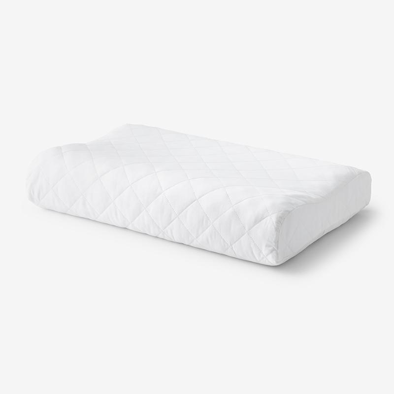 Contour Support Latex Pillow - White, Knit | The Company Store