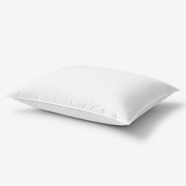 Royal Down Pillow - White, Size King, Cotton Sateen | The Company Store