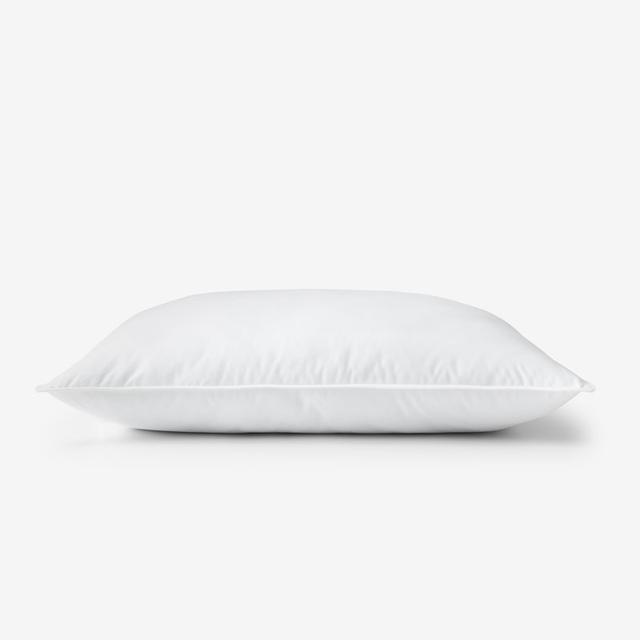 Best Down Alternative Premium Pillow - Non-Gusseted, Firm, King - White, Cotton | The Company Store