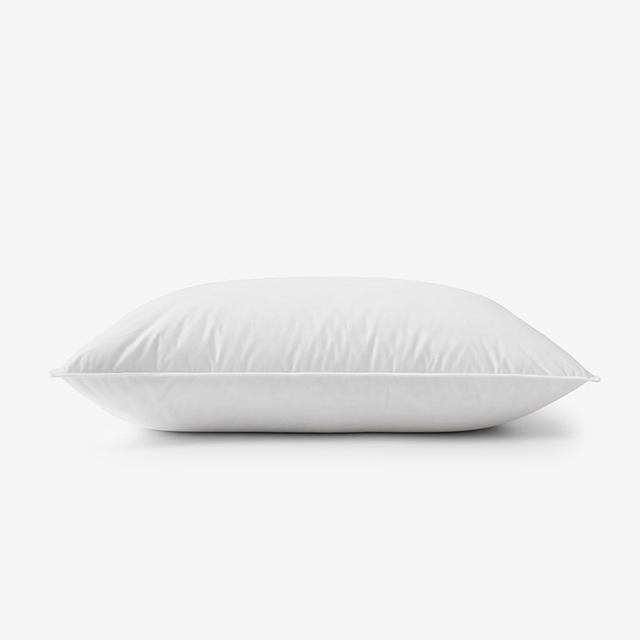Premium Organic Cotton Down Pillow - White, Size King | The Company Store