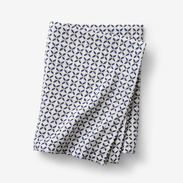 Butta Gauze Throw Blanket - Blue, Size 50 In. X 70 In., Cotton | The Company Store