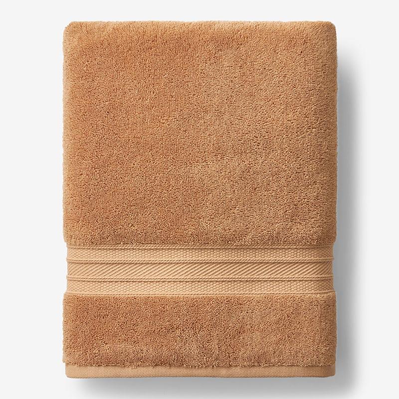Cotton & TENCEL™ Lyocell Bath Towel - Orange/Coral | The Company Store