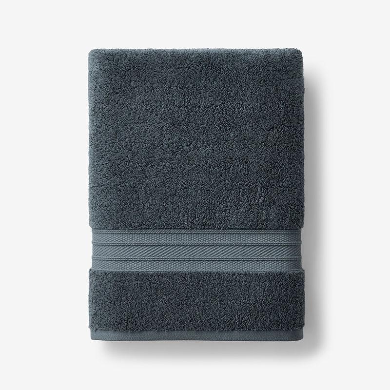 Cotton & TENCEL™ Lyocell Bath Towel - Sea Blue | The Company Store