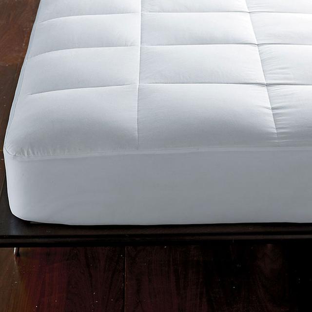 Down Mattress Pad - White, Size Twin, Cotton Sateen | The Company Store