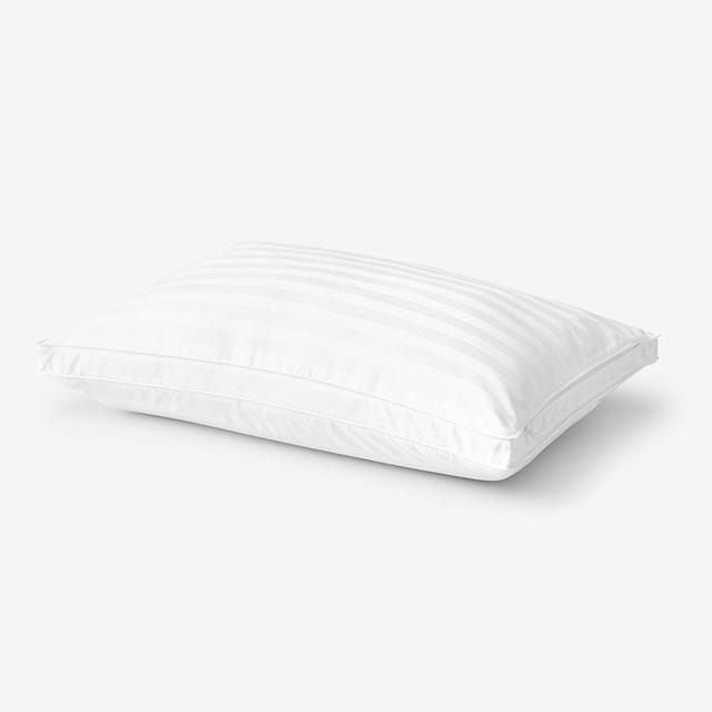 Dual Memory Foam and Gel Fiber Pillow - White, Size Standard | The Company Store