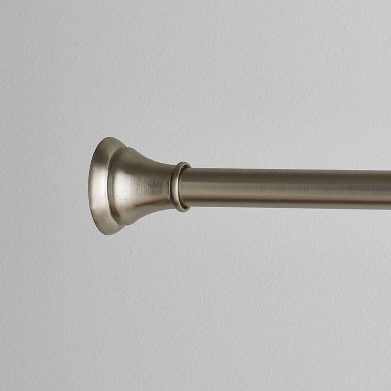 Broadway Decorative Metal Adjustable Shower Rod - Brown | The Company Store