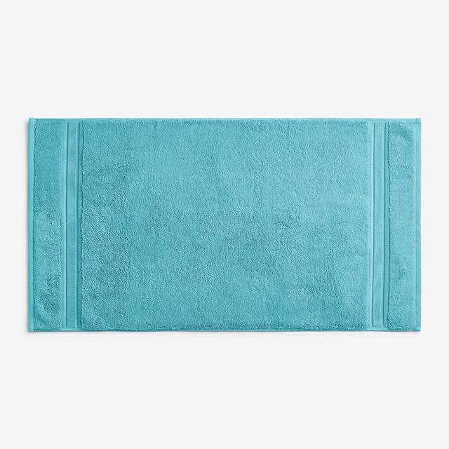 Turkish Cotton Bath Mat - Lagoon, 20 in. x 36 in. - Blue/Teal/Turquoise | The Company Store