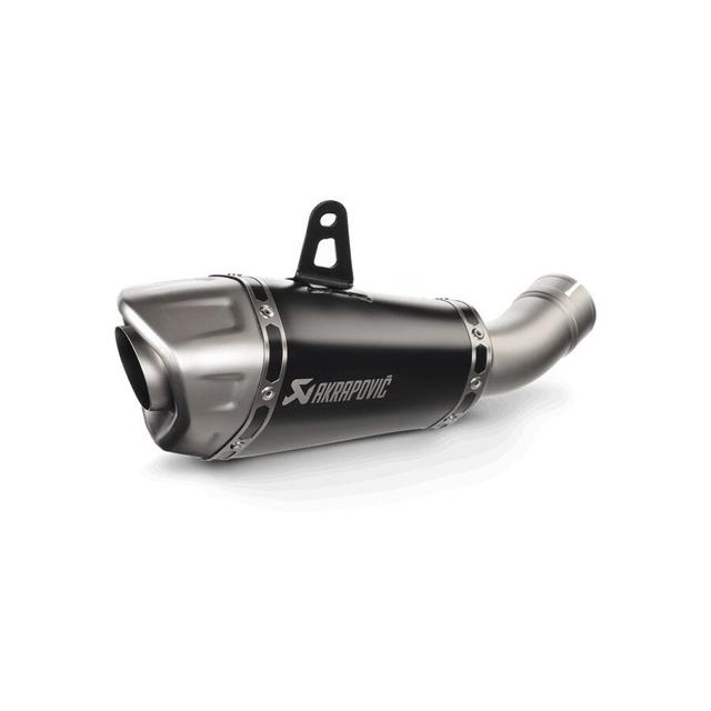Akrapovic Slip-On Exhaust - Black Titanium