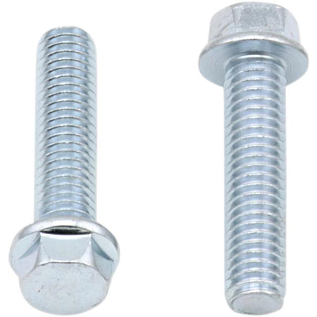 Bolt Metric Hex Head Flange Bolts - 8mm Head / M6x1x25mm - 10 Pack