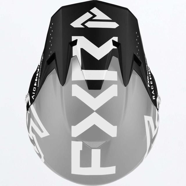 FXR 2023 Youth 6D ATR-2 Helmet Visor - Black/White