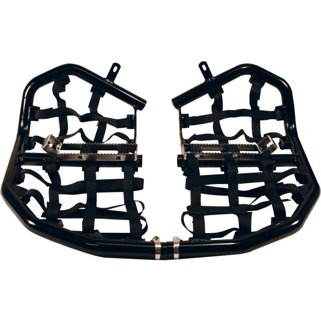 MotoSport Rock T-9 Pro Nerf Bars - Black