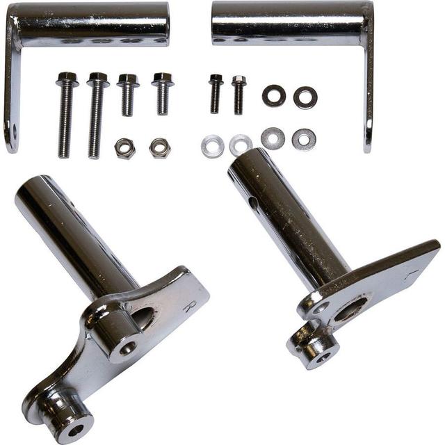 MotoSport Rock Race/Pro Series Nerf Bar Hardware - Front/Rear