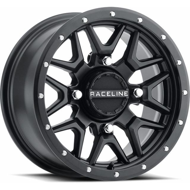 Raceline Krank Wheel - Black, Front / 14X7 4/110 5+2