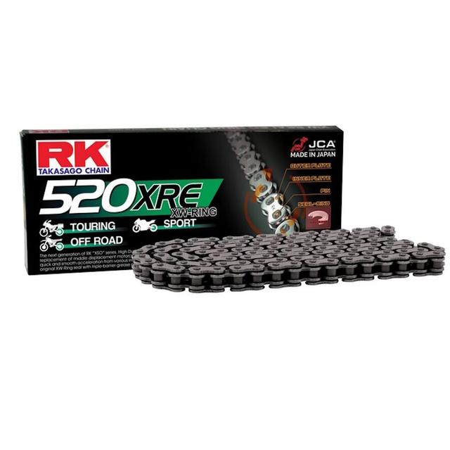 RK 520 XRE XW-Ring High Performance Chain - Natural, 120 Links