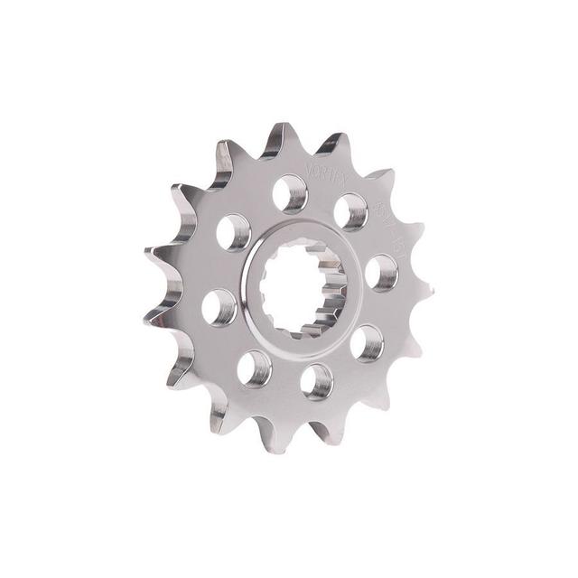 Vortex Front Steel Sprocket - Silver, 520 / 12T