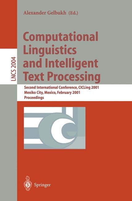 Computational Linguistics and Intelligent Text Processing