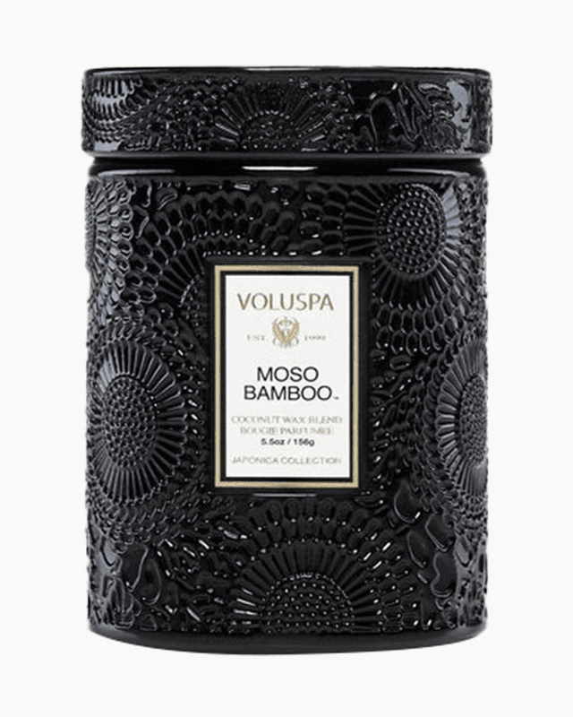 Moso Bamboo Small Jar Candle
