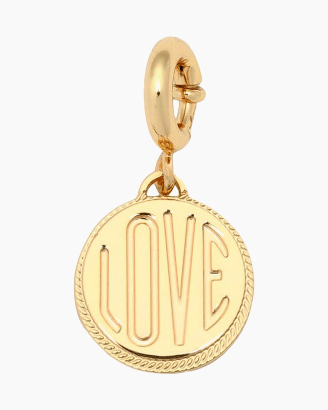 Love Token Charm in Gold
