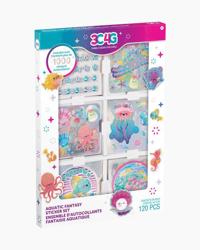 Aquatic Fantasy Sticker Set