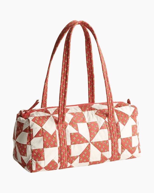 Small Original Duffel in Poppy Patchwork
