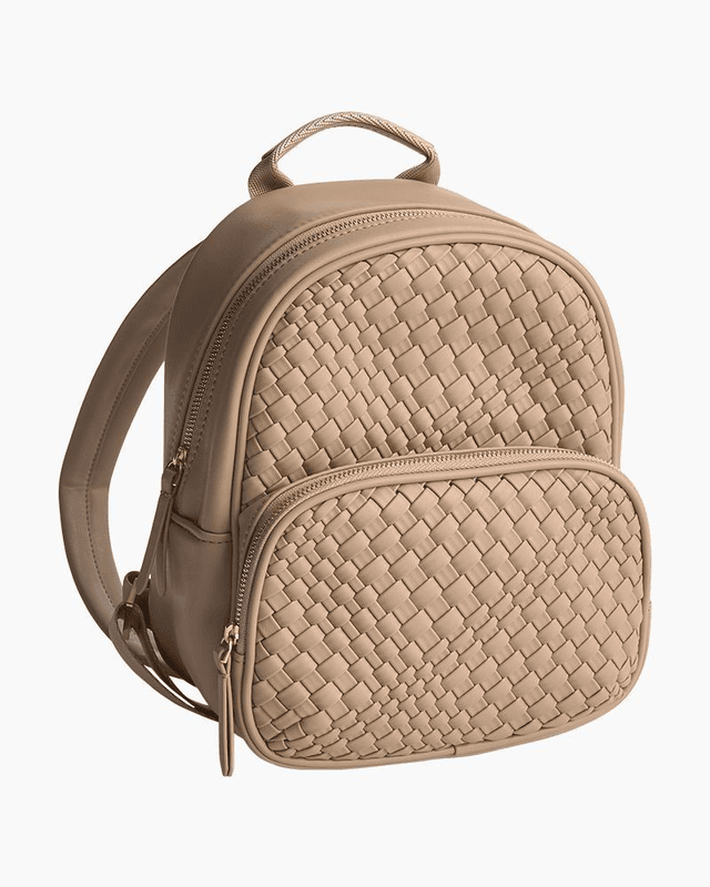 Mini Banbury Backpack in Warm Taupe