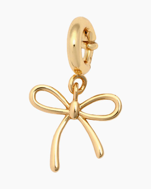 Bow Charm in Gold