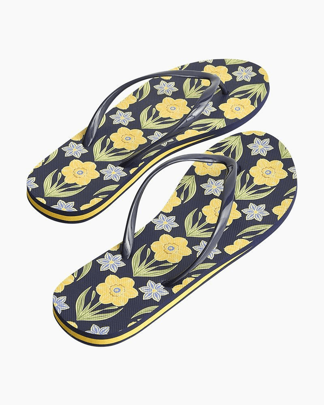 Flip Flops in Daffodils