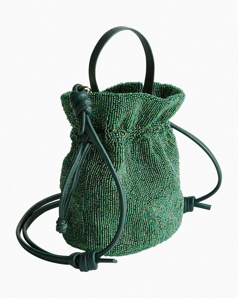 Wicked Tilden Drawstring Crossbody Bag in Land of Oz Beads