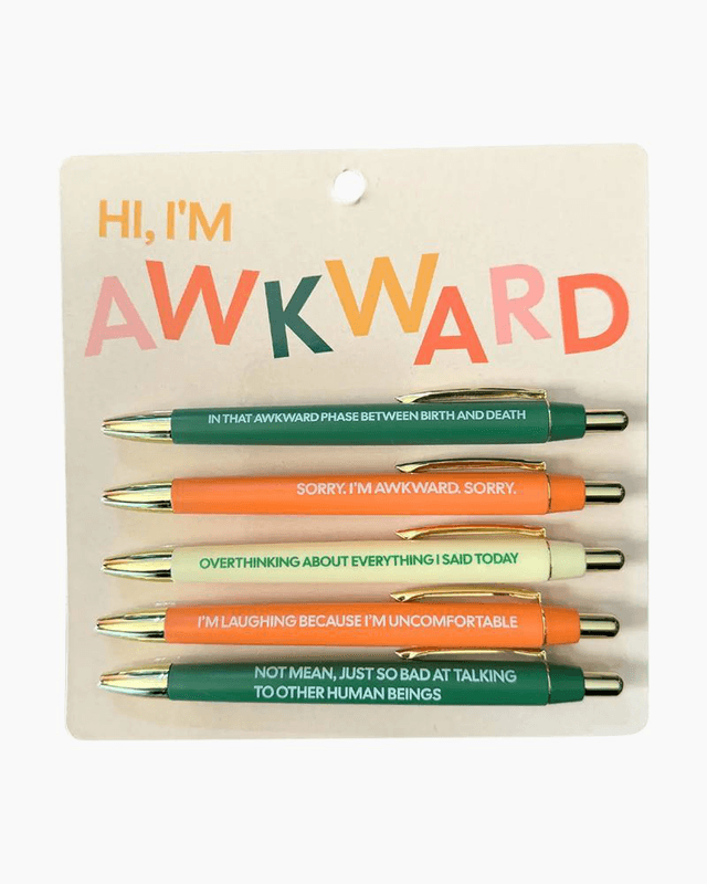 Hi, I'm Awkward Pen Set