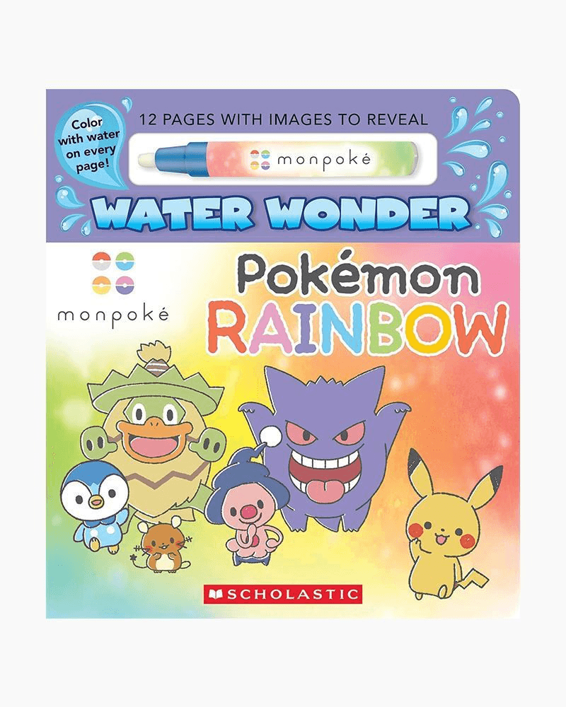 Pokemon Rainbow! Water Wonder Activity Book