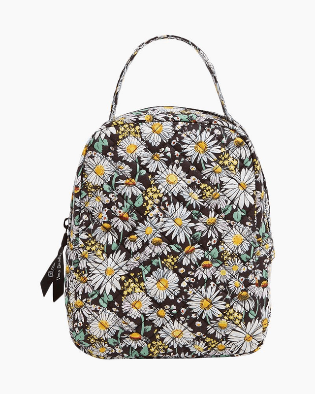 Lunch Bunch Bag in Daisies White