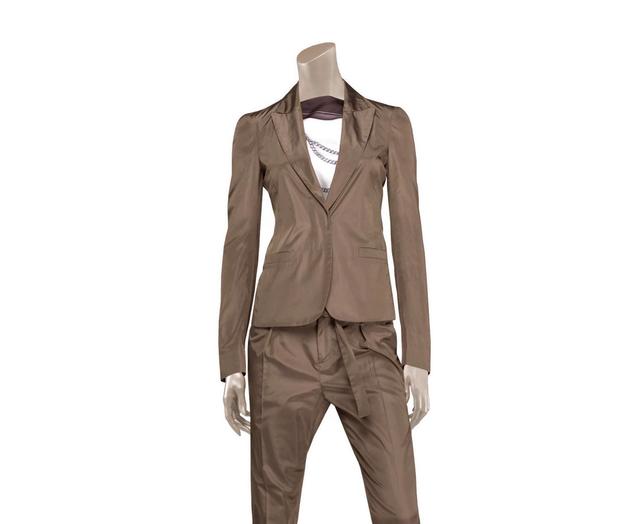 Gucci Women's Taffeta Top Basic Jacket Blazer (38 IT)