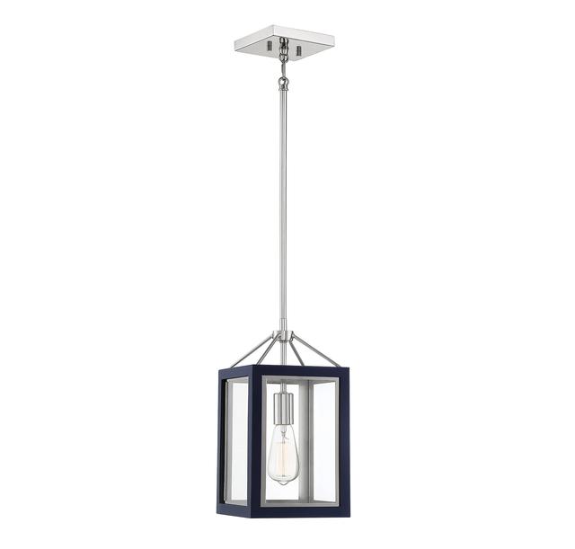 Savoy House Carlton Pendant Light in Polished Nickel - 3-8880-1-174